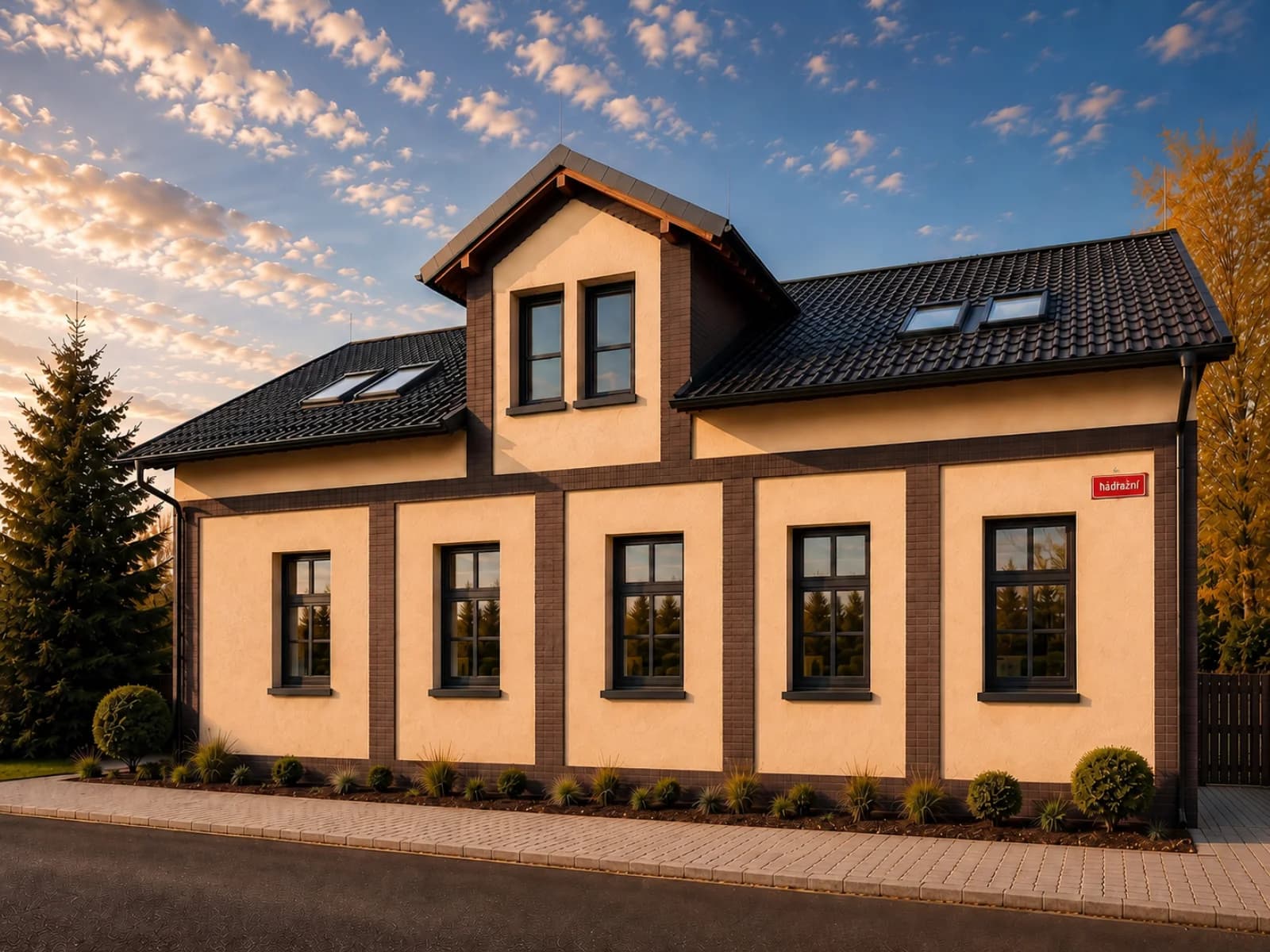 Nádražní 616 — vizualizace, celkový pohled